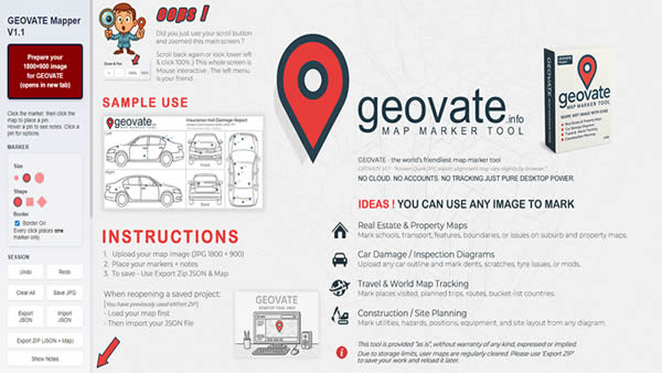 Geovate - Image Mapper