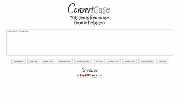 Simple Text Converter